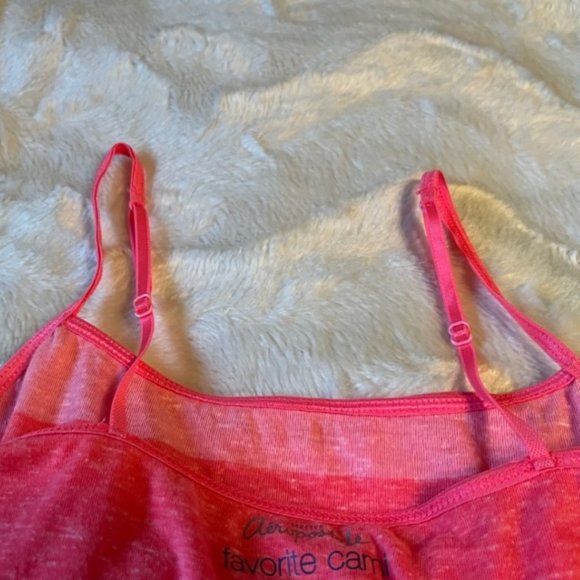 2/$30 Aeropostale Pink Favorite Cami Tank Top Ladies Junior Size XS - Picture 8 of 12